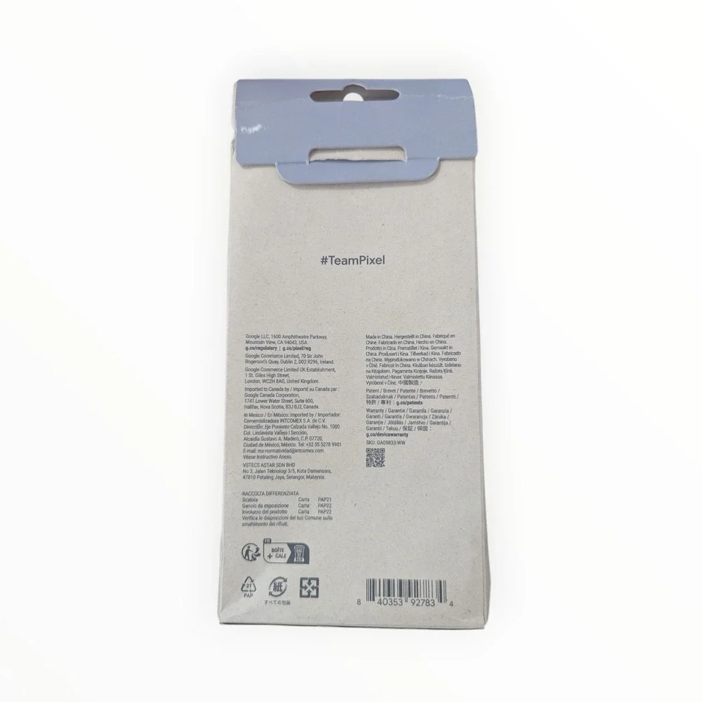 V9-O Genuine Google Protective Case W/ Pixelsnap For Pixel 10 Pro XL - Moonstone